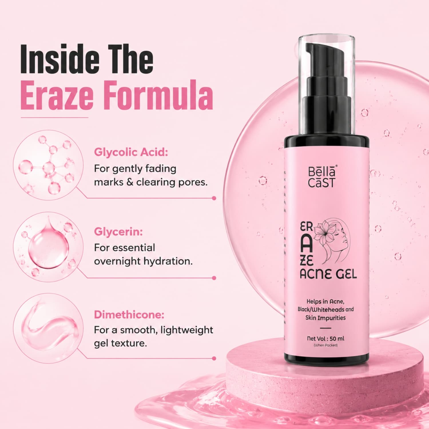 Eraze Acne Clear Gel - image 3