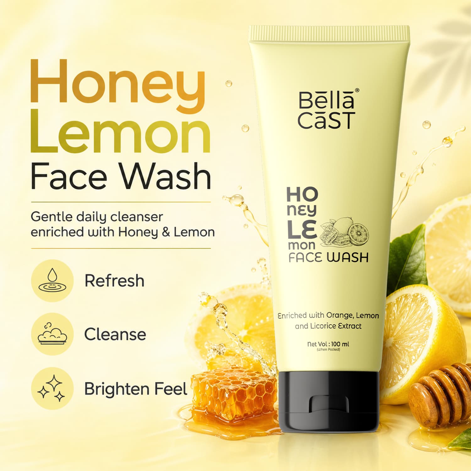 Honey Lemon Facewash - image 2