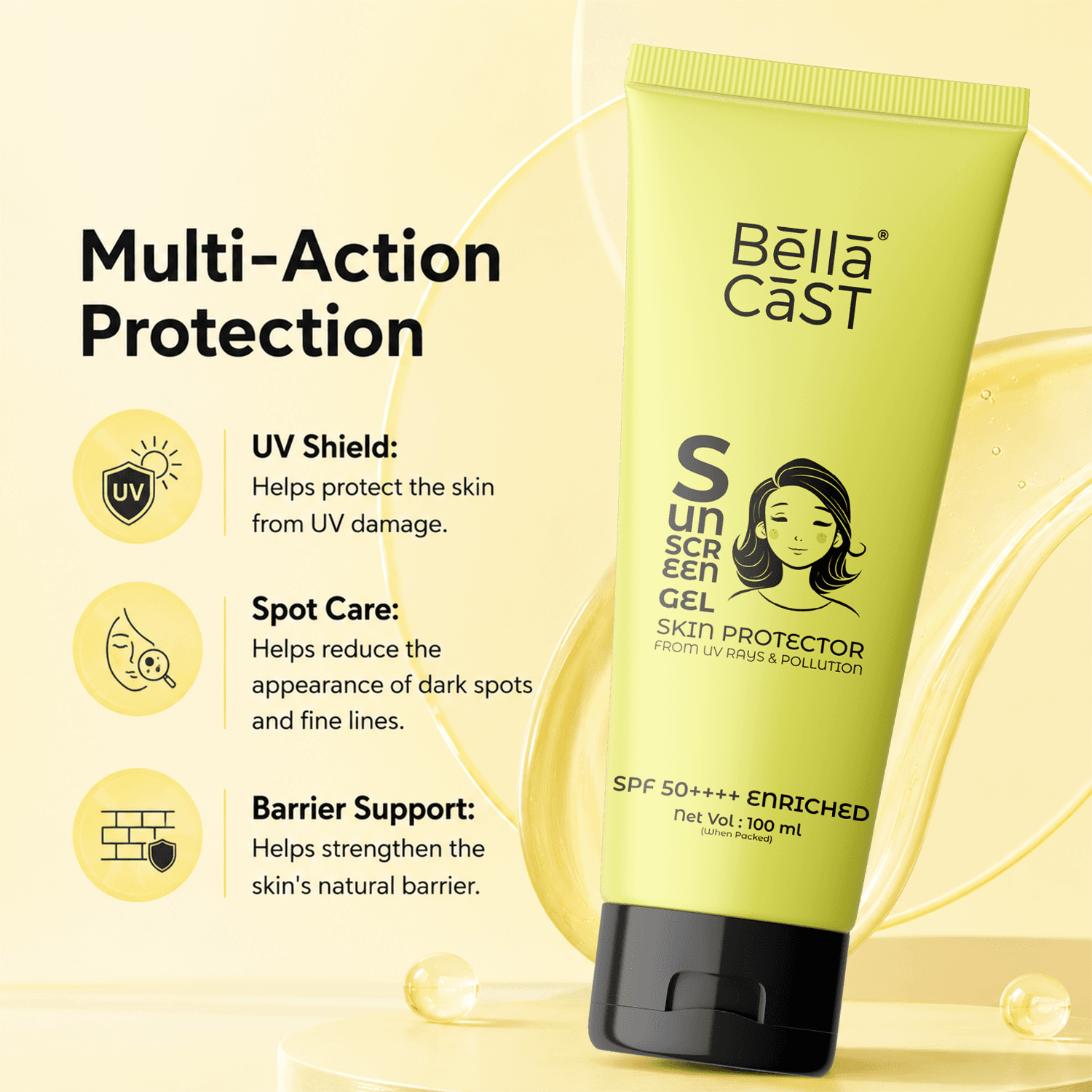 Sunscreen Gel SPF 50++++ - image 3