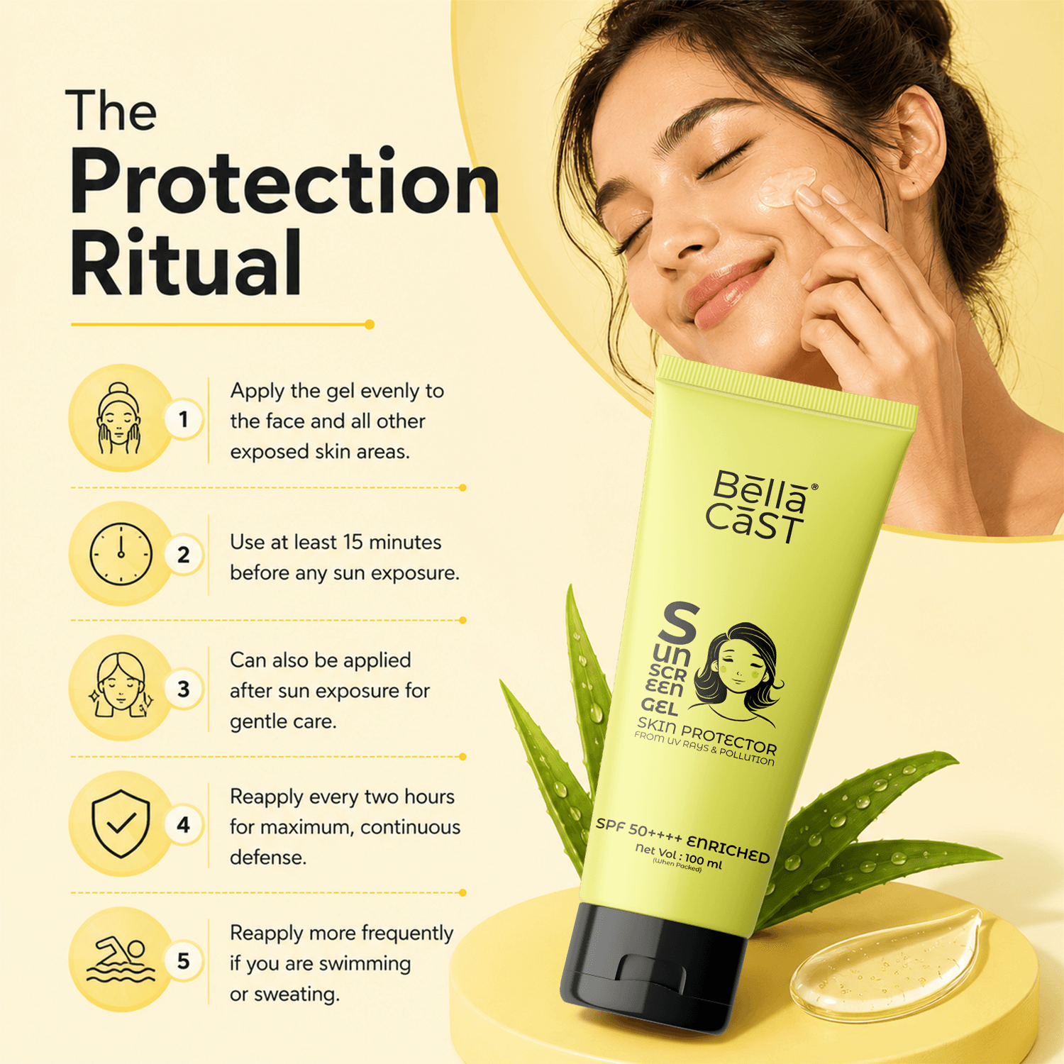 Sunscreen Gel SPF 50++++ - image 7