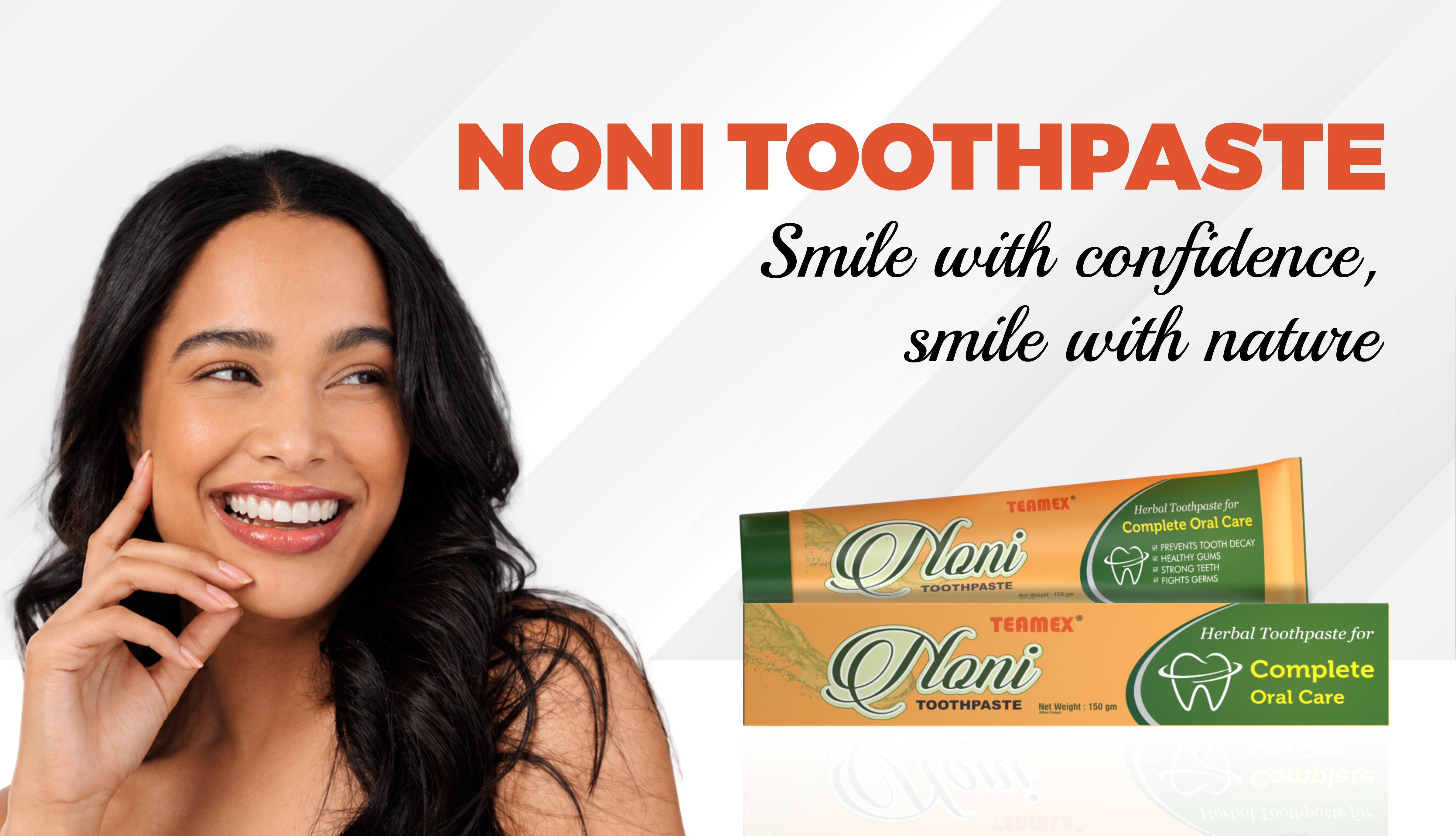 Teamex Noni Toothpaste - Complete Herbal Dental Care